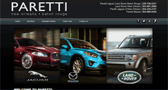 Desktop Screenshot of paretti.com